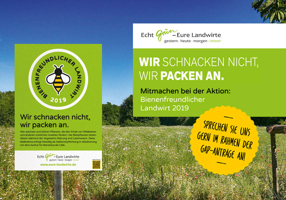 Mitmachaktion „Bienenfreundlicher Landwirt“