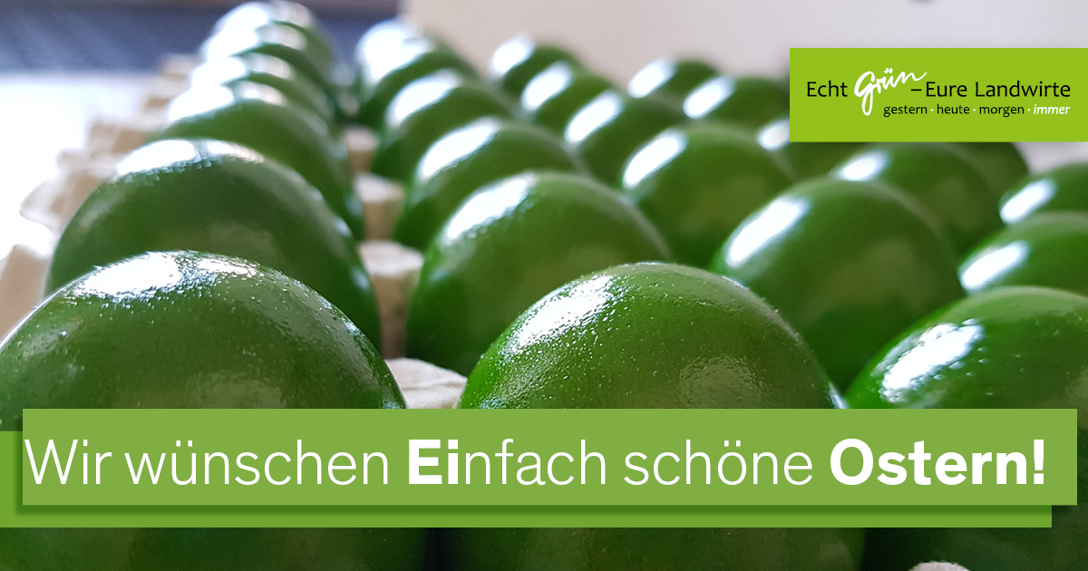 Das Landvolk wünscht frohe Ostern