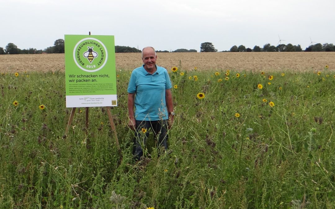 Landwirte engagieren sich für Insekten