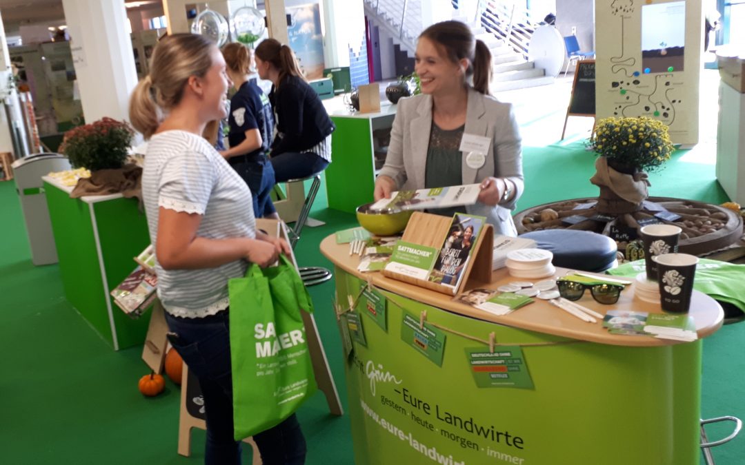 „Echt grün – Eure Landwirte“ auf der HanseLife in Bremen