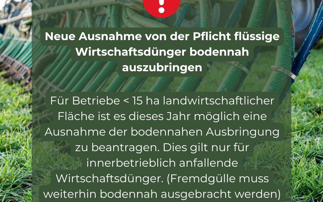 ❗️Hinweis für alle landwirtschaftlichen Betriebe&hellip;