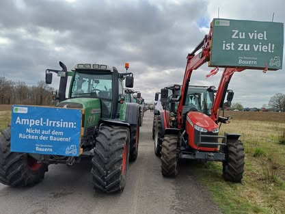 Die letzte Treckerdemo ist genau&hellip;