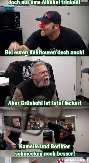 Karneval 🤡 vs. Kohltour 🥩-&hellip;