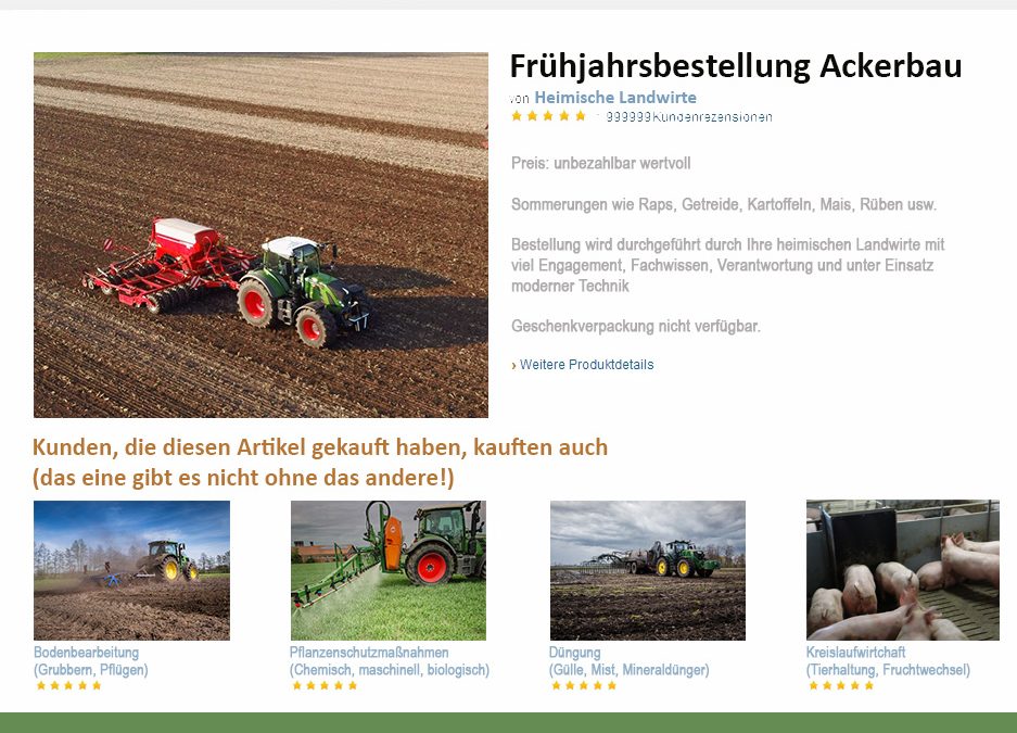 Unsere Landwirte bestellen ihre Felder,&hellip;