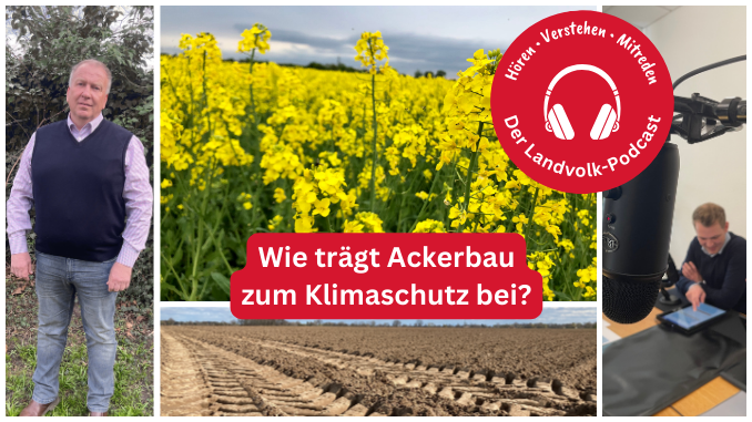 Podcast: Wie trägt der Ackerbau zum Klimaschutz bei?