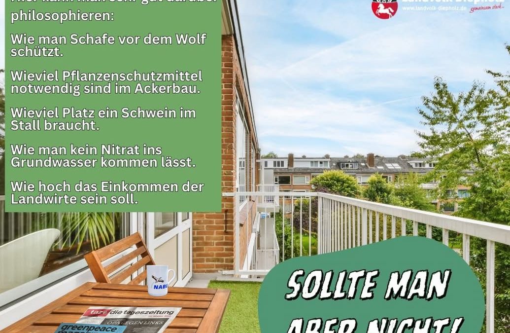 Sog. Balkon-Biologen – die Auseinandersetzung&hellip;