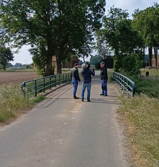 Unser Vorsitzender Theo Runge steht dem ZDF Frontal Magzin Rede und Antwort zum Thema Trockenheit und Wassermanagement -…