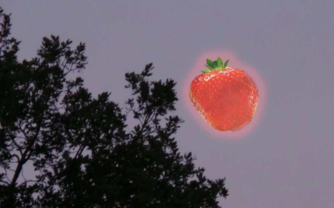 Habt ihr ihn auch gesehen? 😅🍓🌕 #Erdbeermond #Mond #Junimond