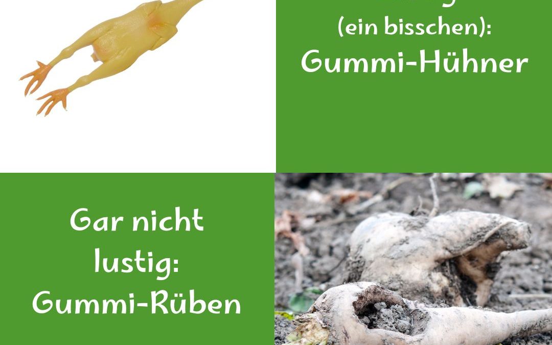 Bedrohte Ernten sind nicht witzig!&hellip;