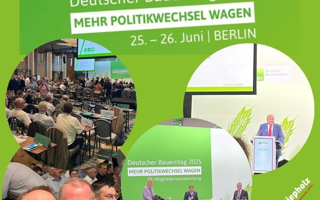 Heute beginnt Tag 2 des Bauerntages in Berlin. Mit Spannung wird die Rede von Bundeslandwirtschaftsminister Alois Rainer…