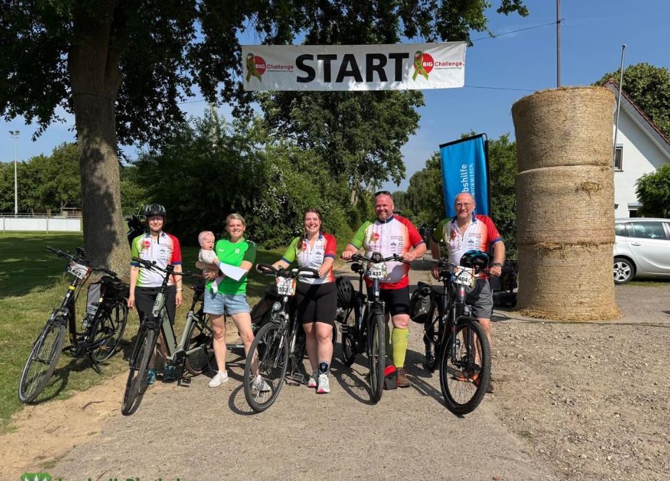 #ThrowbackThursday 🚴‍♂️ Wir waren bei der Big Challenge dabei! 💛 Mit drei Teilnehmern haben wir die 40 km lange Radtou…