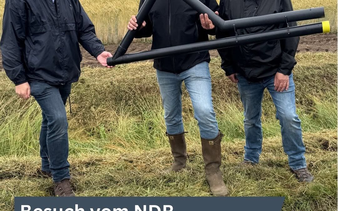 💧 Wassermanagement neu gedacht! Am Freitag war der NDR bei uns im Landkreis Diepholz, um über gesteuerte Drainagen in d…