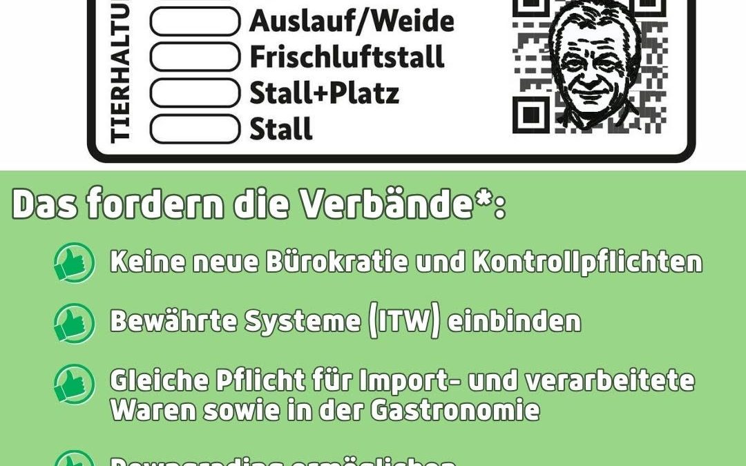 Haltung zeigen! – Aber wie? Das Tierhaltungskennzeichnungsgesetz ist erneut zurück aufs Reißbrett gewandert