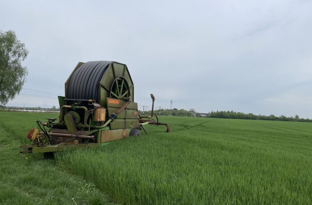 Wasser ist und bleibt ein wichtiges Thema für Bauern