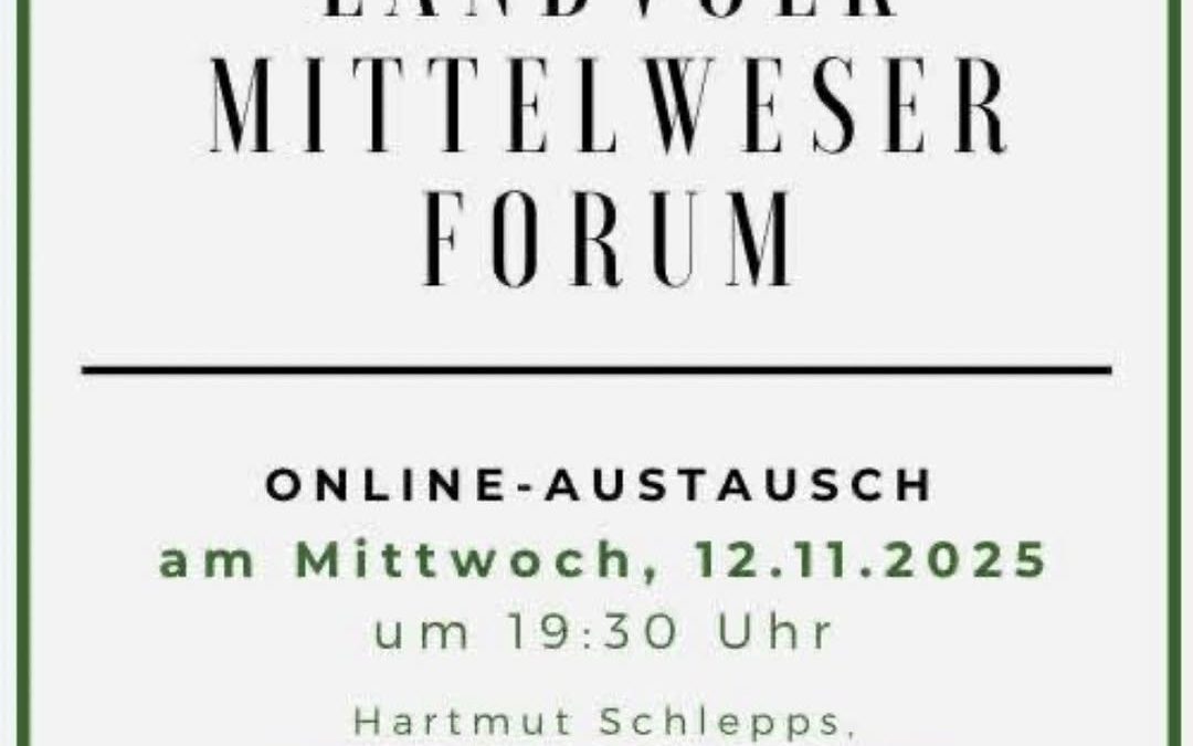 Einladung zur Info-Veranstaltung im Mittelweser-Forum! Morgen Abend informieren das Landvolk Diepholz und das Landvolk M…