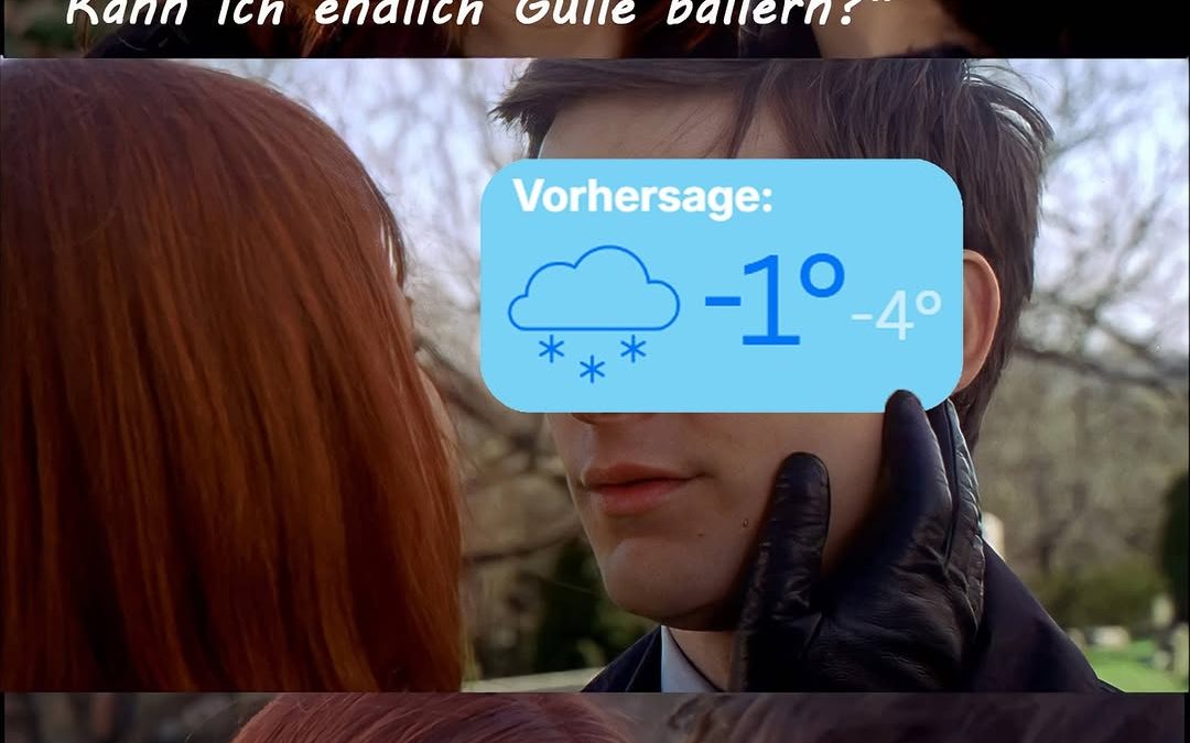 Schnee, Frost, nasse Flächen… es wohl noch Geduld gefragt. 😰 #güllesilvester #Gülleballern #Landwirtschaft #Winterwet…