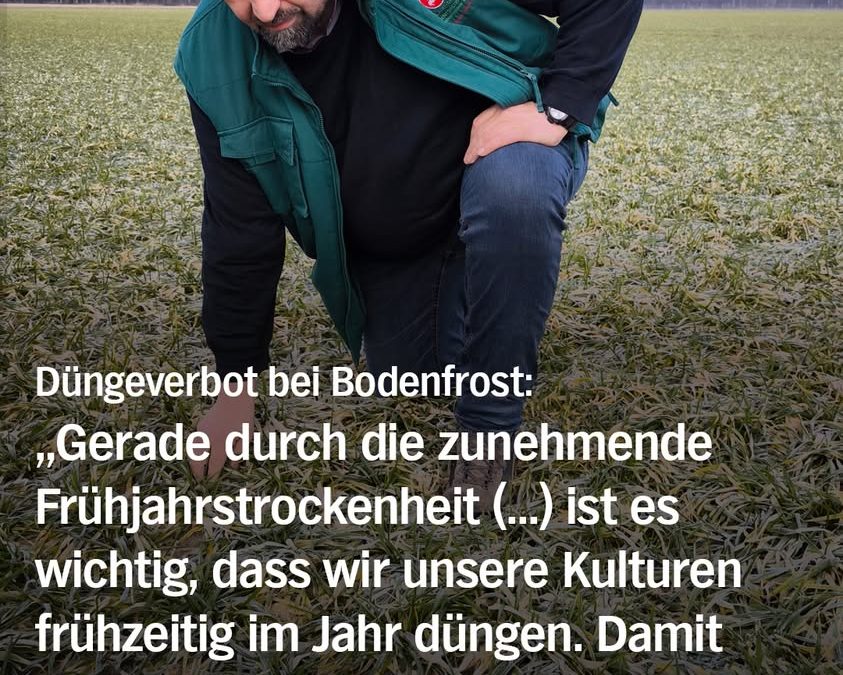 Das Verbot der Düngung bei&hellip;