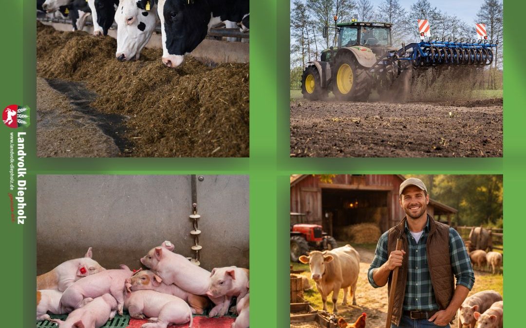 Realistische Bilder der modernen Landwirtschaft&hellip;