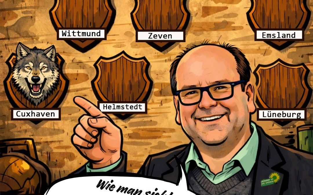 Entnahme erfolgreich: Erstmals seit 2023 wurde in Niedersachsen ein Problemwolf auf Anordnung der Behörden hin entnommen…