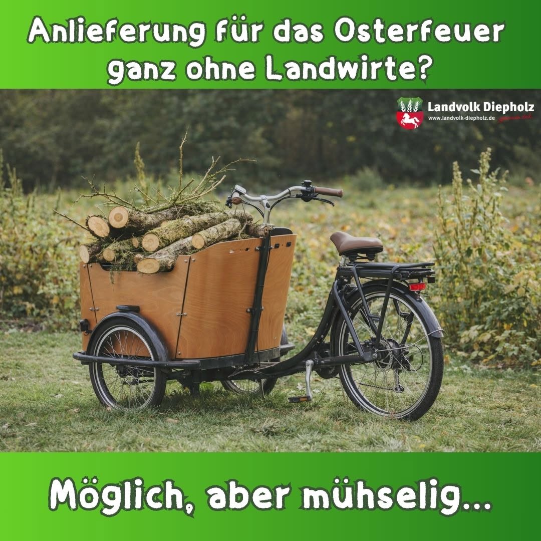 <a href="https://www.instagram.com/p/DWa3VToCBqU" target="_blank">Gut, dass es die Landwirte gibt. 😉 Mit einem Trecker ist dass dann doch einfacher und schneller erledigt… 🚜🐰🔥 #Ost…</a>