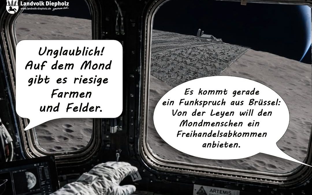 Mercosur war nur der Anfang, kommt jetzt Moon-cosur? 🌕🤝🇪🇺 Erst das Freihandelsabkommen mit Südamerika, dann mit Aust…