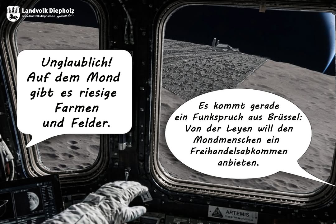 <a href="https://www.instagram.com/p/DW57aOsjktT" target="_blank">Mercosur war nur der Anfang, kommt jetzt Moon-cosur? 🌕🤝🇪🇺 Erst das Freihandelsabkommen mit Südamerika, dann mit Aust…</a>