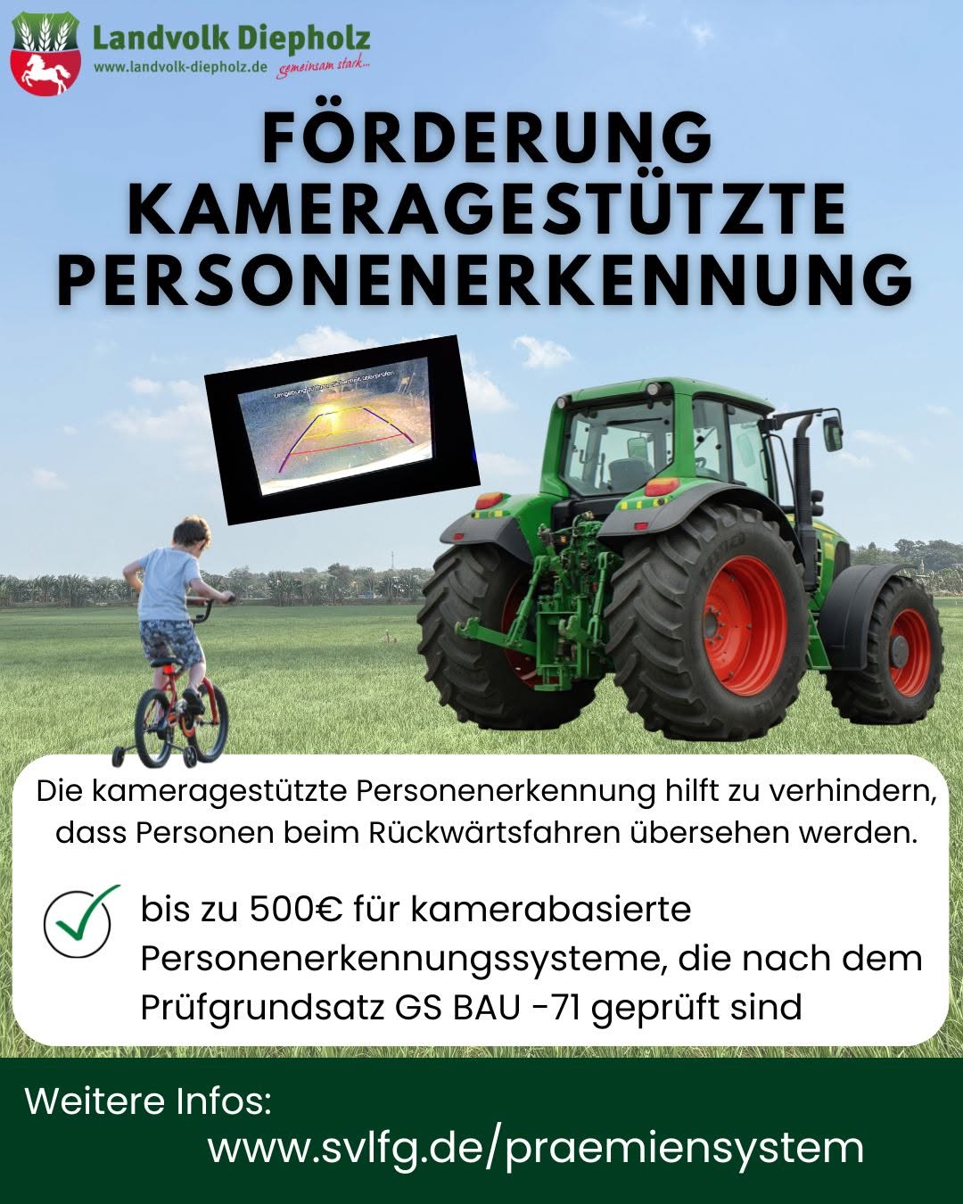 <a href="https://www.instagram.com/p/DXqhyannBv1" target="_blank">🚜 Mehr Sicherheit auf dem Betrieb – mit Unterstützung der SVLFG Die SVLFG fördert über ihr Prämiensystem gezielt Invest…</a>