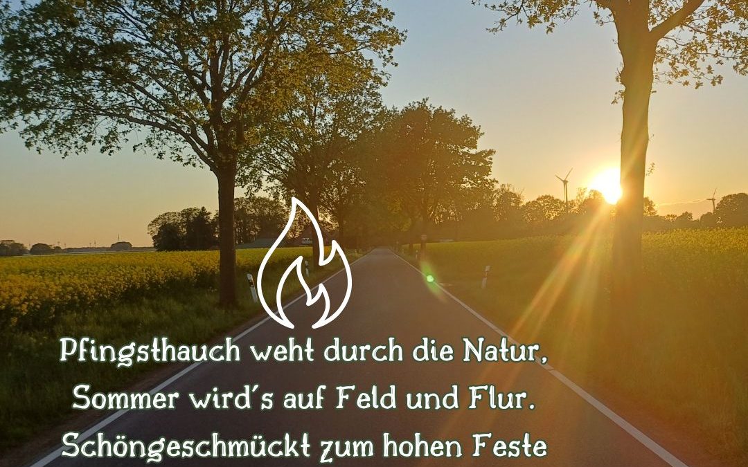 Wir wünschen ein gesegnetes Pfingstfest!&hellip;