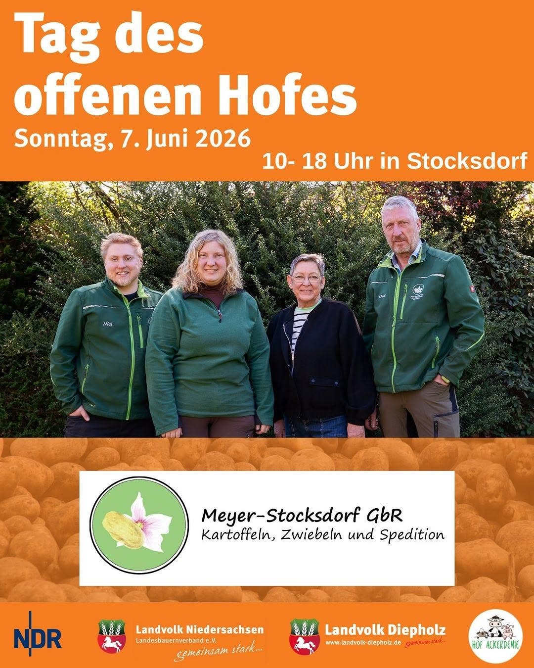 <a href="https://www.instagram.com/p/DY40WjuJ5LM" target="_blank">🌾 Tag des offenen Hofes bei Meyers in Stocksdorf 🌾 Am Sonntag, den 07.06.2026, laden wir euch herzlich von 10 bis 18 U…</a>