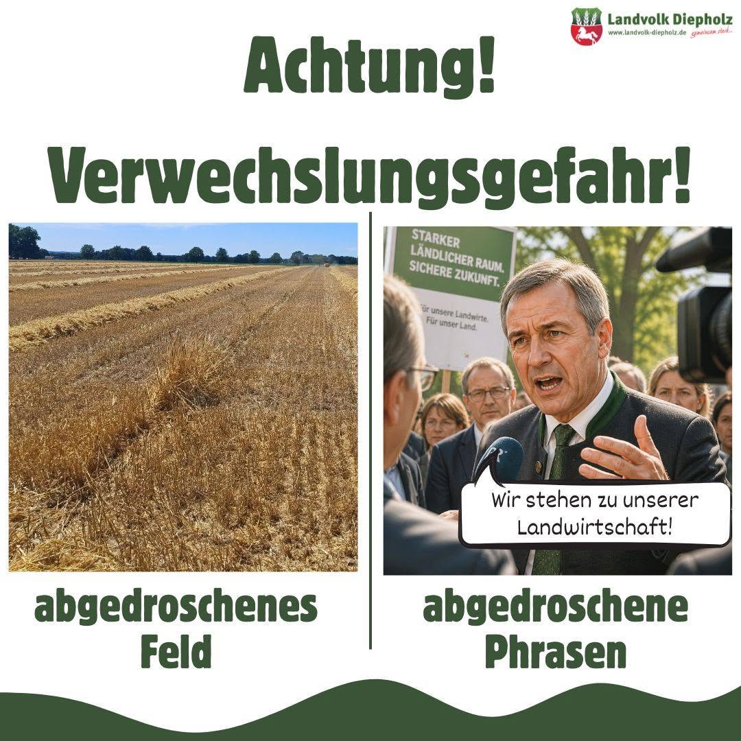 <a href="https://www.instagram.com/p/DbxQ77Gk_2m" target="_blank">Lippenbekenntnisse zur heimischen Landwirtschaft gibt es so viele wie Stoppeln auf dem abgeernteten Feld. Aber was wird …</a>