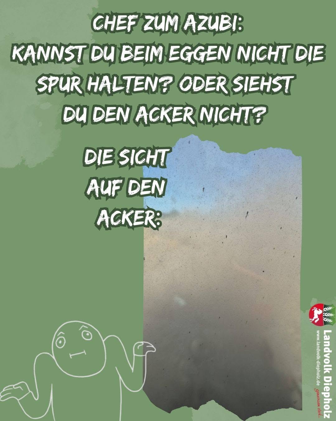 <a href="https://www.instagram.com/p/DcDMcJYDvMK" target="_blank">An Staub mangelt es nicht… 🙈 #Landwirtschaft #lehrjahresindkeineherrenjahre</a>