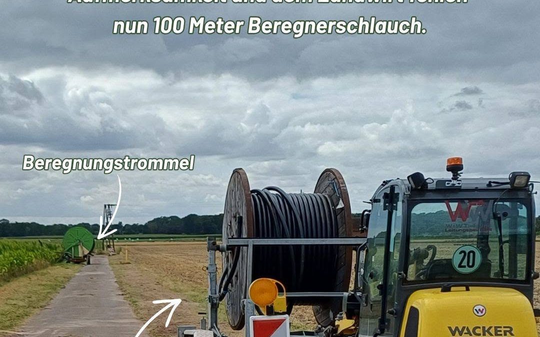 Da kann er wohl lange suchen… 🙈 #Landwirtschaft #EswareinVersehen #PfuschamBau