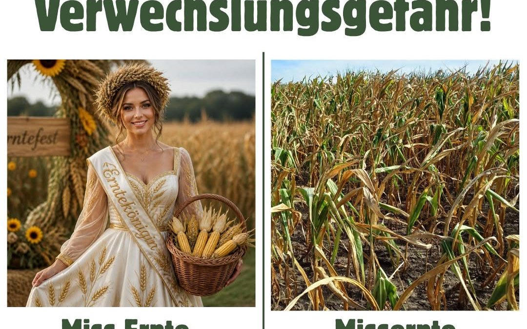 Sind uns dieses Jahr beide schon begegnet… #Missernte #verwechslungsgefahr #Ernte2026