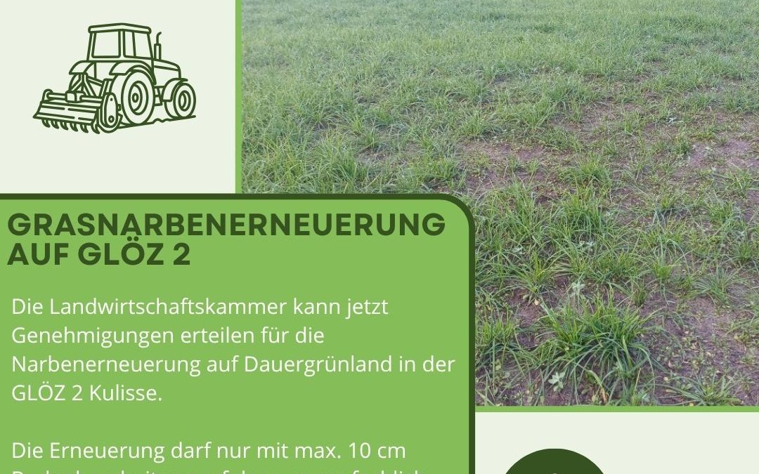 Gute Nachrichten für Bewirtschafter von Dauergrünland, welches in der GLÖZ 2 Kulisse der GAP liegt. Die Genehmigung für …