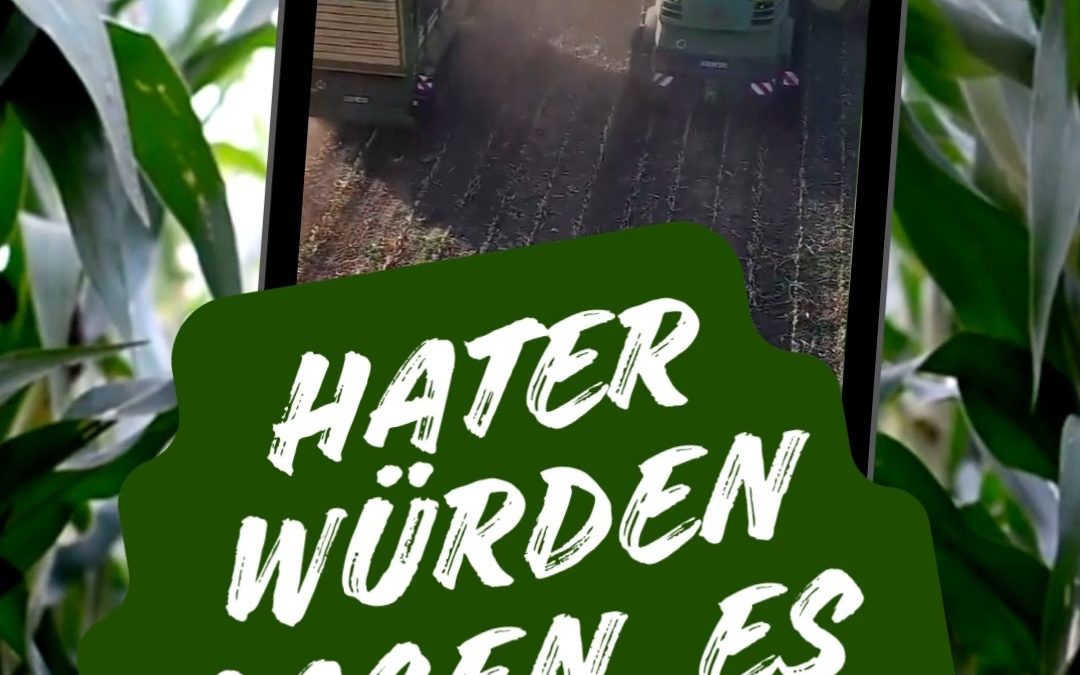 Wie entstand der Maisfahren-Song? 🌽 Hier die Auflösung: So war es wirklich… 😉 #Maissong #behindthescene #Maisfahren …