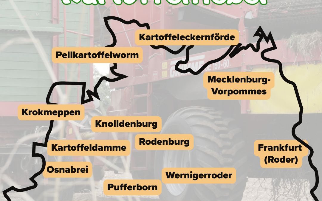 Ein hoch auf die tollen Knollen! 🥔🥔🥔 Wir haben einige Orte gesammelt, die sich gut mi Kartoffeln verbinden lassen. 😉…