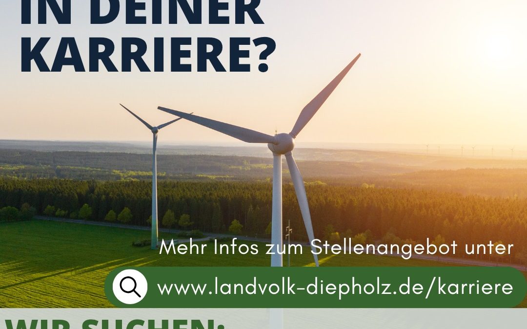 Unsere Windabteilung sucht eine Projektleiterin / einen Projektleiter! Teilen erwünscht. #Landvolk #gemeinsamstark #Stel…