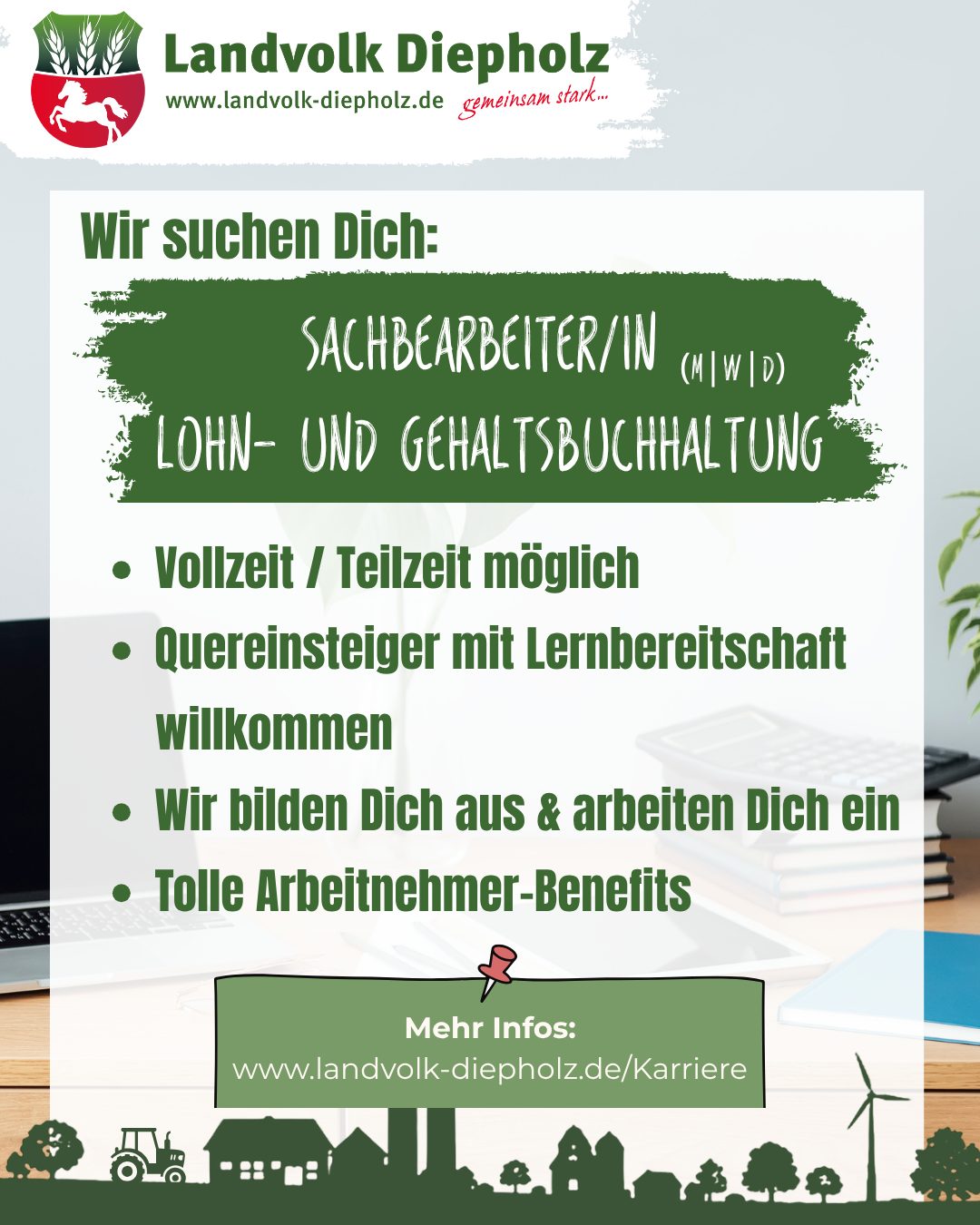 <a href="https://www.instagram.com/p/DfC_4PxCh0w" target="_blank">🌾 Du suchst einen Job mit Zukunft und einem starken Team? Dann komm zu uns! 💚 Du hast Lust auf neue Aufgaben, arbeites…</a>