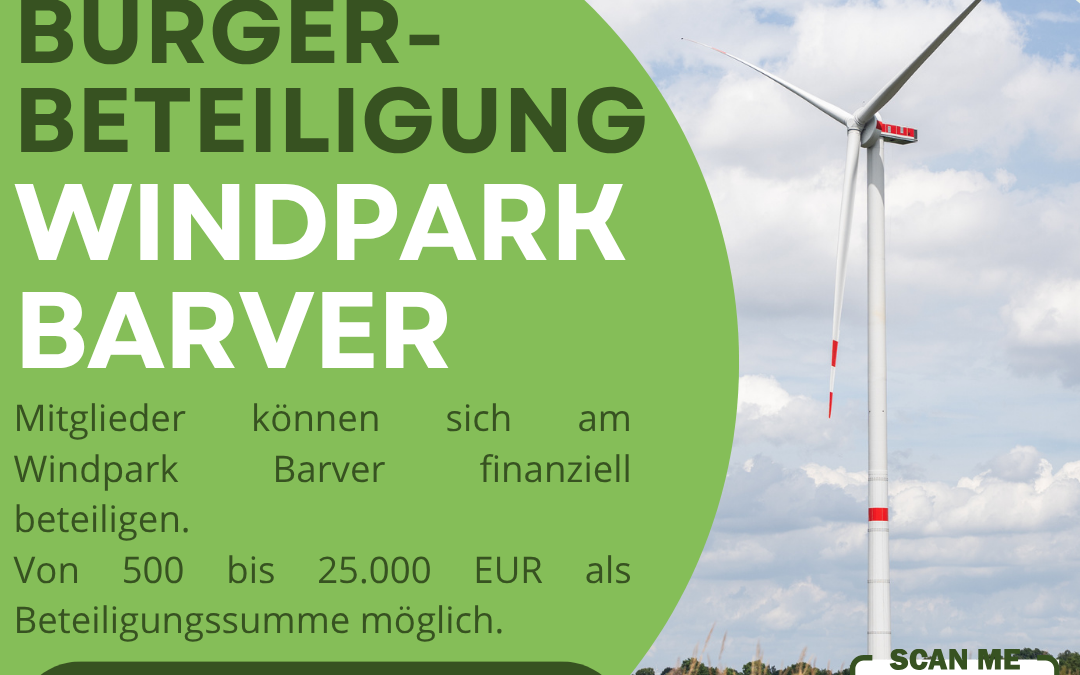 Bürgerbeteiligung Windpark Barver